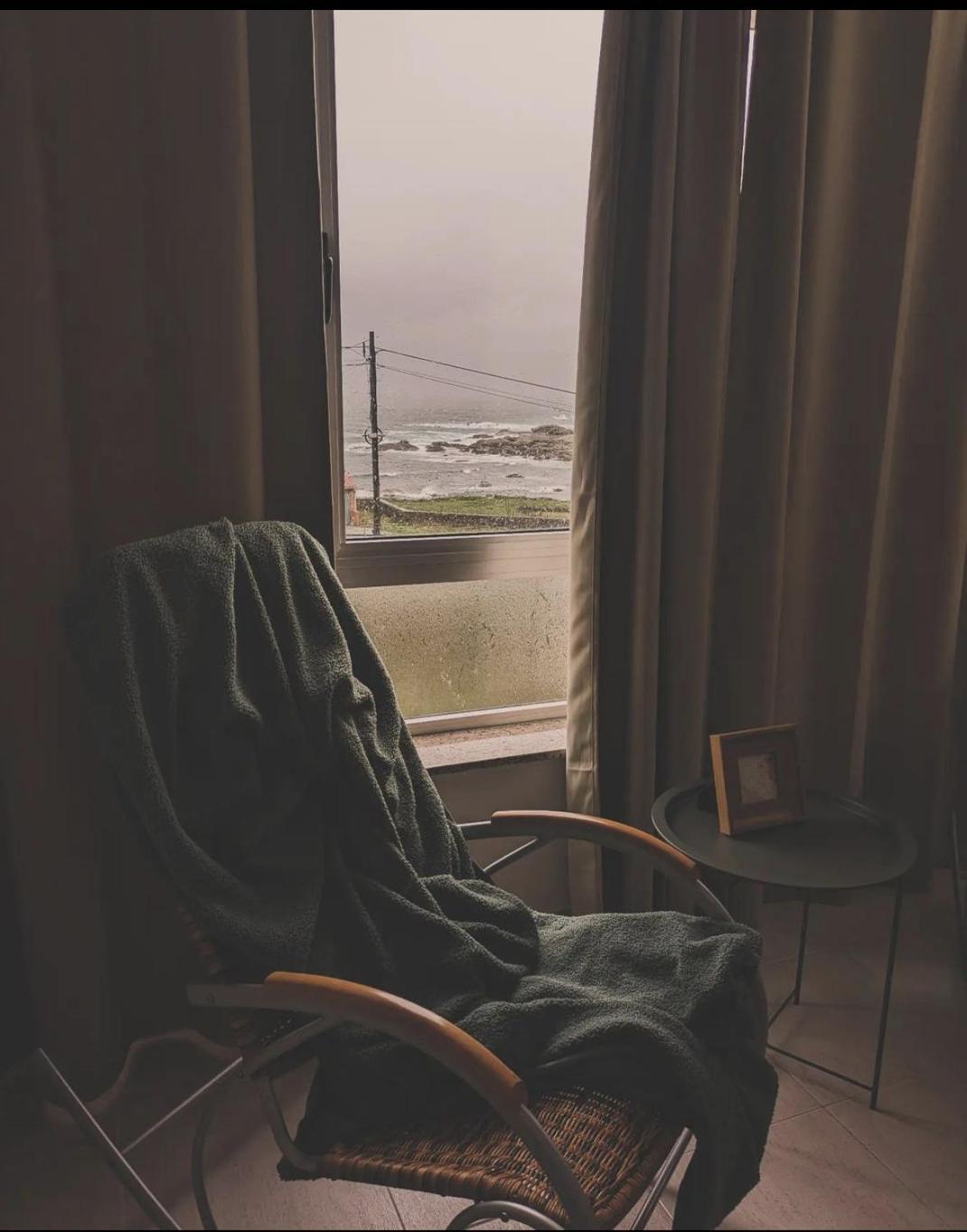 Apto En Muxia Con Vistas Al Mar Saude Doce Экстерьер фото