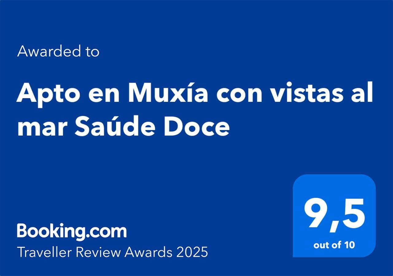 Apto En Muxia Con Vistas Al Mar Saude Doce Экстерьер фото